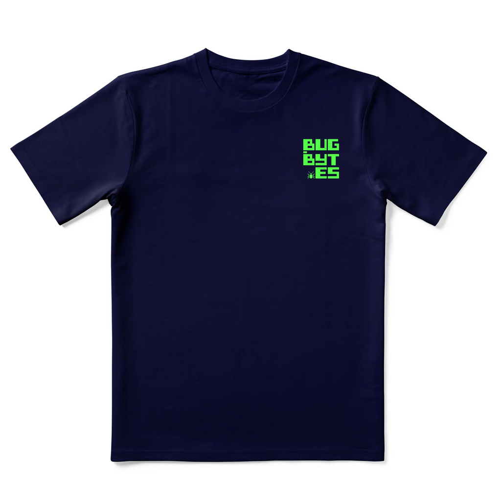 Bug-Bytes Blue Spider Navy  Blue Tee