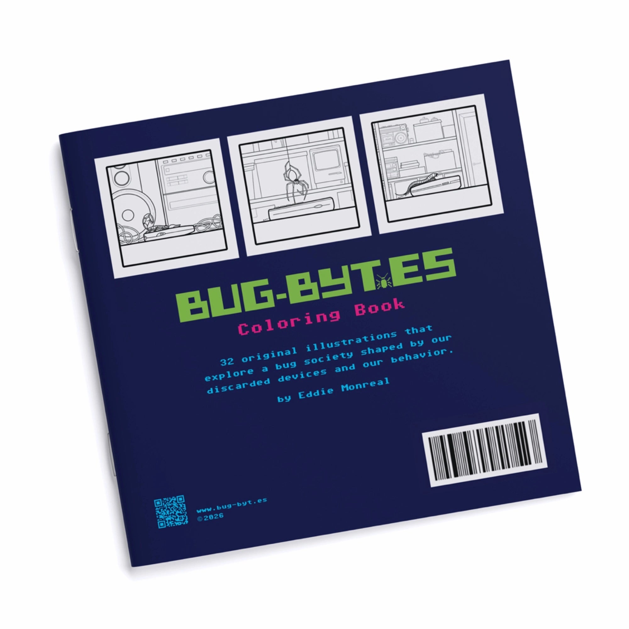 Bug-Bytes coloring book